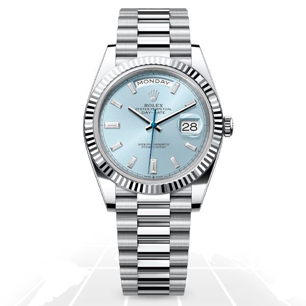 Rolex Day-Date 40 "Baguette" 228236