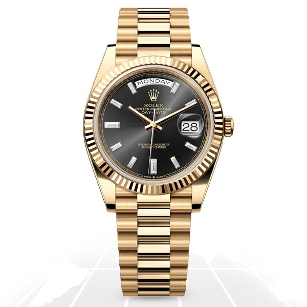 Rolex Day-Date 40 „Baguette“ 228238