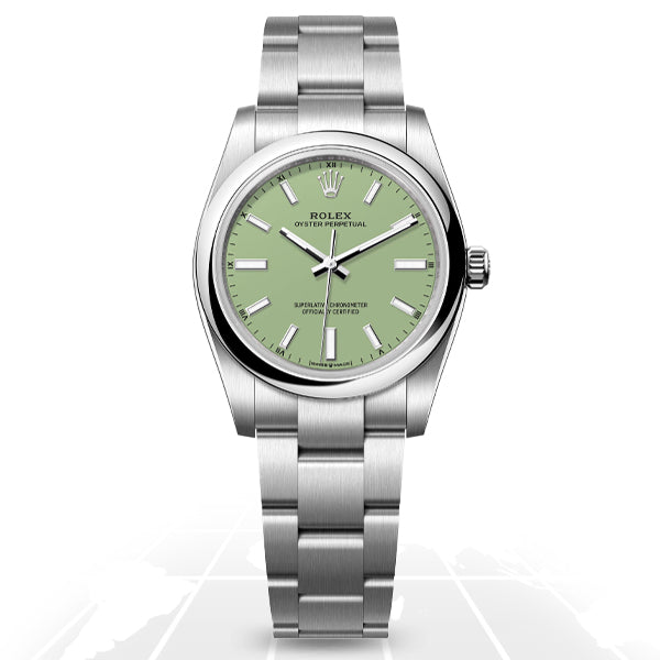 Rolex	Oyster Perpetual 34 "Pistachio"	124200